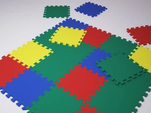 puzzle del tappeto Modello 3D