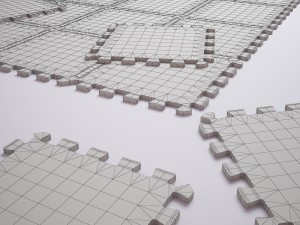 rug puzzle 3D Модель