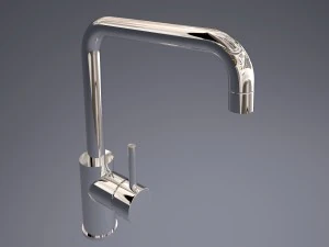 keukenkraan schokfonos 3D Model