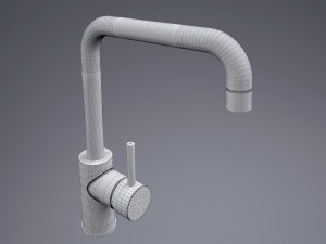 kitchen faucet schock fonos 3D Model