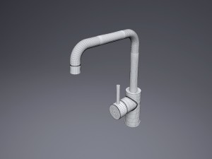 kitchen faucet schock fonos 3D Model