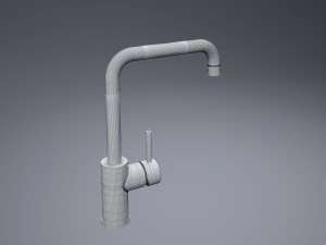 kitchen faucet schock fonos 3D Model