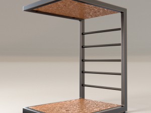 hookedfurniture accent table cork Model 3D