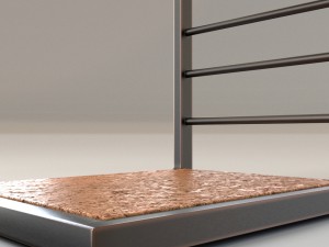 hookedfurniture accent table cork Model 3D