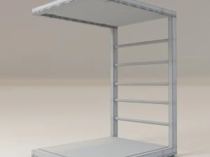 hookedfurniture accent table cork 3D Model