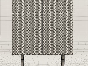 audrey cabinet small 3D Модель