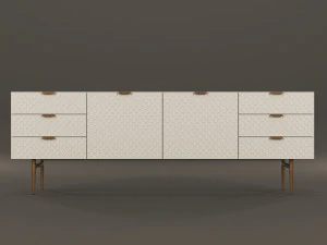 オードリーメディアコンソール 3Dモデル