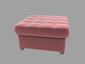 pouf 3D Модель