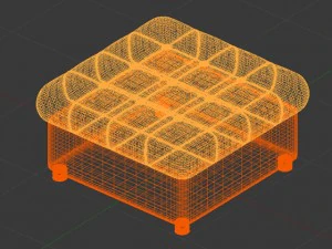 pouf 3D Model
