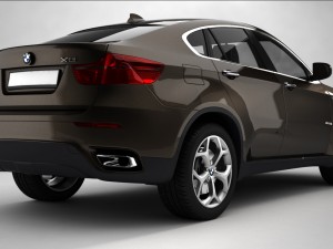 bmw x6 3D 모델