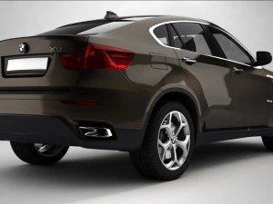 bmw x6 3D Model