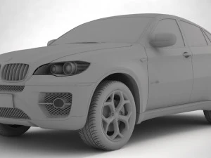 bmw x6 3D Model