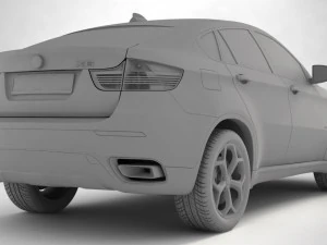 bmw x6 3D Model