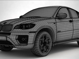 bmw x6 3D Model