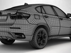 bmw x6 3D Model
