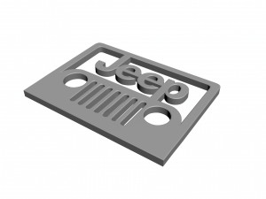 jeep logo 3D Принт Модель