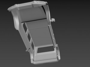 jeep wrangler unlimited 2019 body for print 3D-printmodel