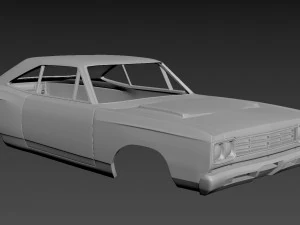 plymouth road runner 1969 3D Print Model