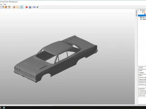 plymouth road runner 1969 3D Print Model