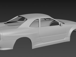 nissan skyline r34 3D 打印模型
