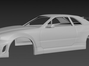 nissan skyline r34 3D 打印模型