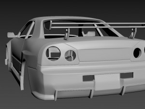nissan skyline r34 3D 打印模型