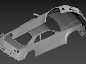 nissan skyline r34 3D 打印模型