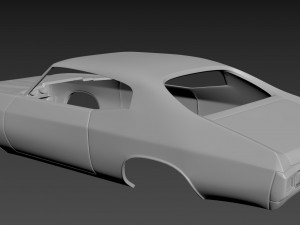 chevrolet chevelle ss 1970 3D Print Model