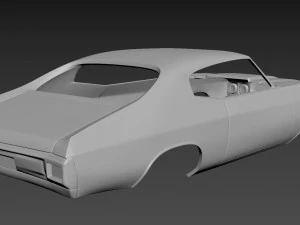 chevrolet chevelle ss 1970 3D Print Model