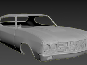 chevrolet chevelle ss 1970 3D Print Model