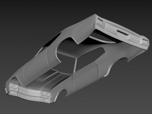 chevrolet chevelle ss 1970 3D Print Model