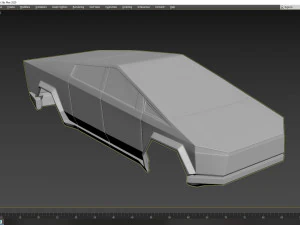 tesla cybertruck 3D Print Model