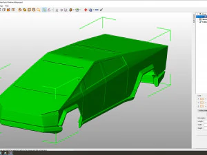 tesla cybertruck 3D Print Model