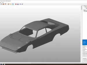 Dodge Charger Daytona 1969 cuerpo para imprimir Modelo de impresión 3D