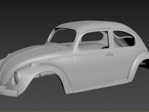 volkswagen beetle 1967 body for print 3D Принт Модель