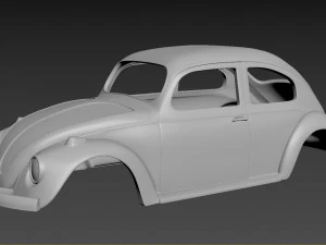 volkswagen beetle 1967 body for print 3D Print Model