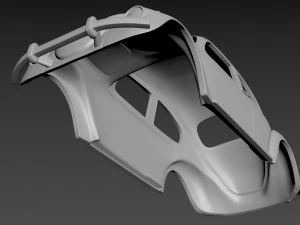 volkswagen beetle 1967 body for print 3D Print Model