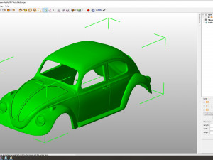 volkswagen beetle 1967 body for print 3D Принт Модель