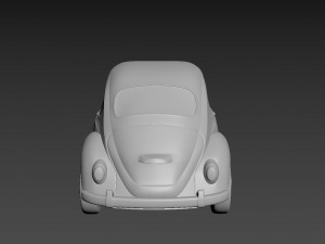 volkswagen beetle 1967 3D Baskı Modeli
