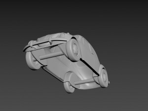 volkswagen beetle 1967 3D Baskı Modeli