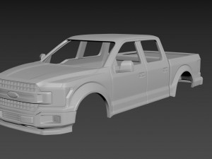 fo-rd f-150 2020 body for print 3D-printmodel