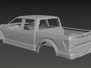 fo-rd f-150 2020 body for print 3D Print Model
