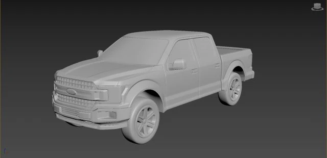 ford f-150 2020 Modelo de Impressão 3D .c4d .max .obj .3ds .fbx .stl .blend 