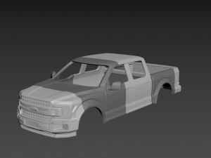 fo-rd f-150 2020 in 1-10 1-16 scale for print Modello di stampa 3D