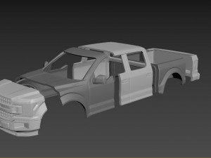 fo-rd f-150 2020 in 1-10 1-16 scale for print 3D-Druckmodell