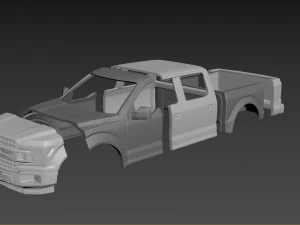 fo-rd f-150 2020 in 1-10 1-16 scale for print 3D Print Model