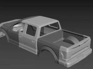 fo-rd f-150 2020 in 1-10 1-16 scale for print 3D Print Model