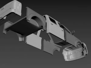 fo-rd f-150 2020 in 1-10 1-16 scale for print 3D Print Model