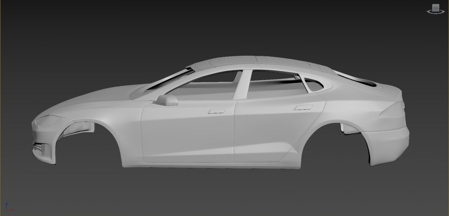 tesla model s body print 3D Print Model in Automotive 3DExport