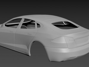 tesla model s body for print 3D 打印模型